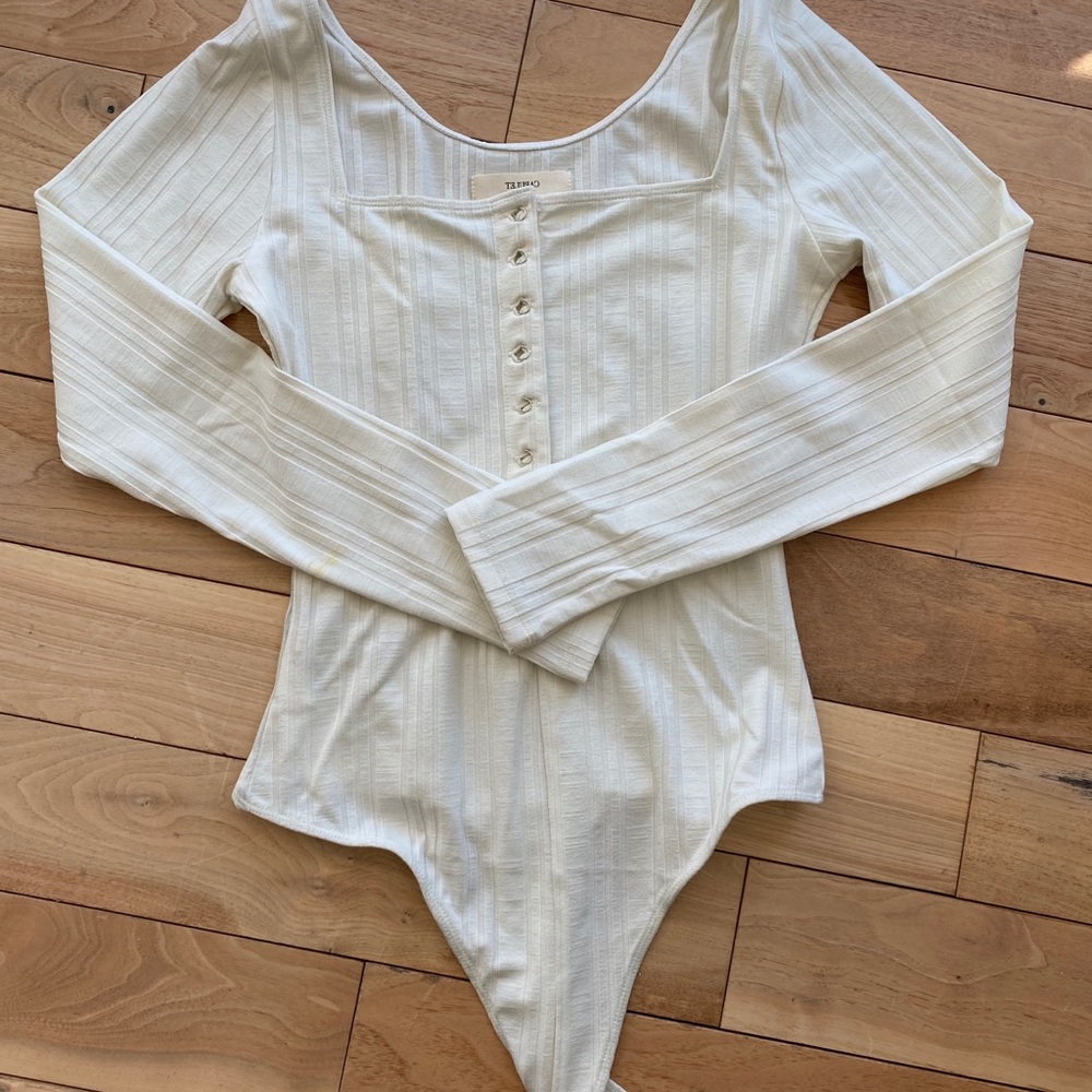 White Capulet body suit